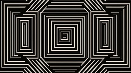 Wall Mural - art seamless geometric background. modern abstract background. ai generative.