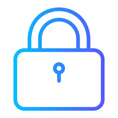 Sticker - lock icon 