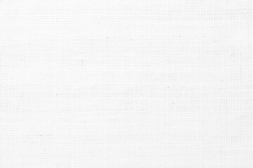 Wall Mural - White cotton fabric canvas texture background for design blackdrop or overlay background