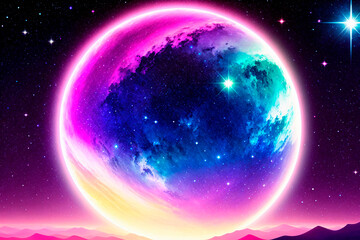 Wall Mural - generative concept art illustration. generative ai.