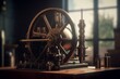 © Selena - 3D illustration of James Watt's patented steam engine from 1769. Generative AI