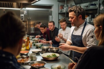 Head chef cooking classes, culinary workshop