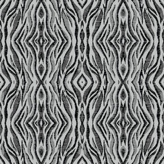 Ikat border. Geometric folk ornament. Tribal vector grey texture. Seamless striped pattern in Aztec style. Ethnic embroidery. Indian, Scandinavian, Gypsy, Mexican, African rug.