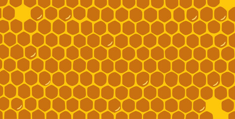 Wall Mural - honeycomb background background vector design.