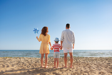 Wall Mural - Summer vacation and travel concept