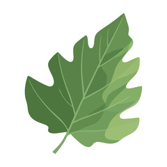 Sticker - Green plant symbolizes growth and nature