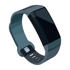 Sticker - smartwatch on white background