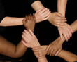 © Tina  - diversity and inclusion hands of peace.  women uniting for social justice