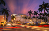 Fototapeta Miasta - Boca Raton is a city on the southeast coast of Florida, known for its golf courses, parks, and beaches. likewise for its luxurious stores and malls. It is one of the most prosperous cities in the Stat