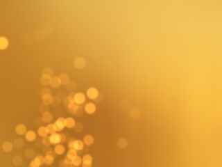 abstract gold bokeh background