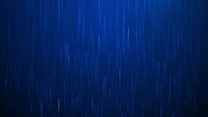 Wall Mural - slow motion graphic of blue color abstract backgrounds digital glowing lines, future technology conc