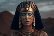Portrait of a woman of ancient Egypt, Generative AI 2