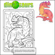 prehistoric dinosaur ceratosaurus coloring book