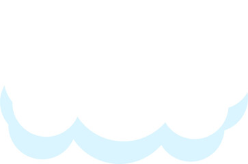 Wall Mural - cloud illustration design