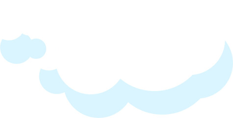 Wall Mural - cloud illustration design