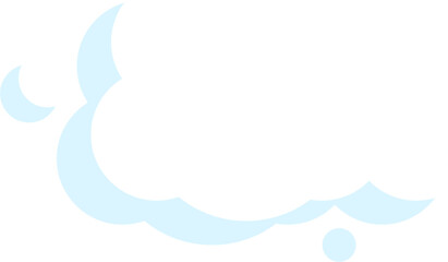 Wall Mural - cloud illustration design