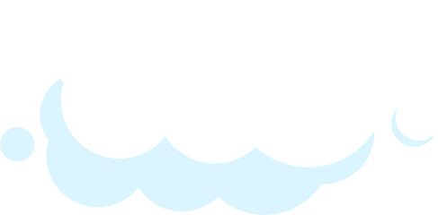 Wall Mural - cloud illustration design