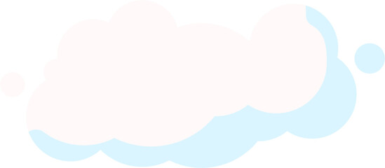 Wall Mural - cloud illustration design