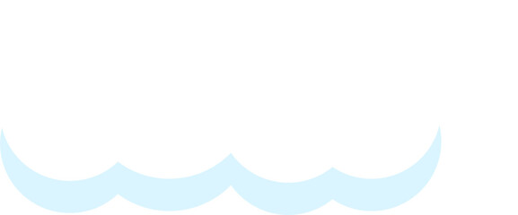 Wall Mural - cloud illustration design
