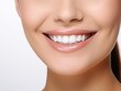 © Png - Video - Photo - Close up Perfect smile showing white teeth ,Generative AI