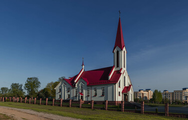 Church of the Holy Spirit in Chizhovka microdistrict in Minsk