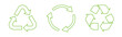 Reduce, reuse, recycle symbol