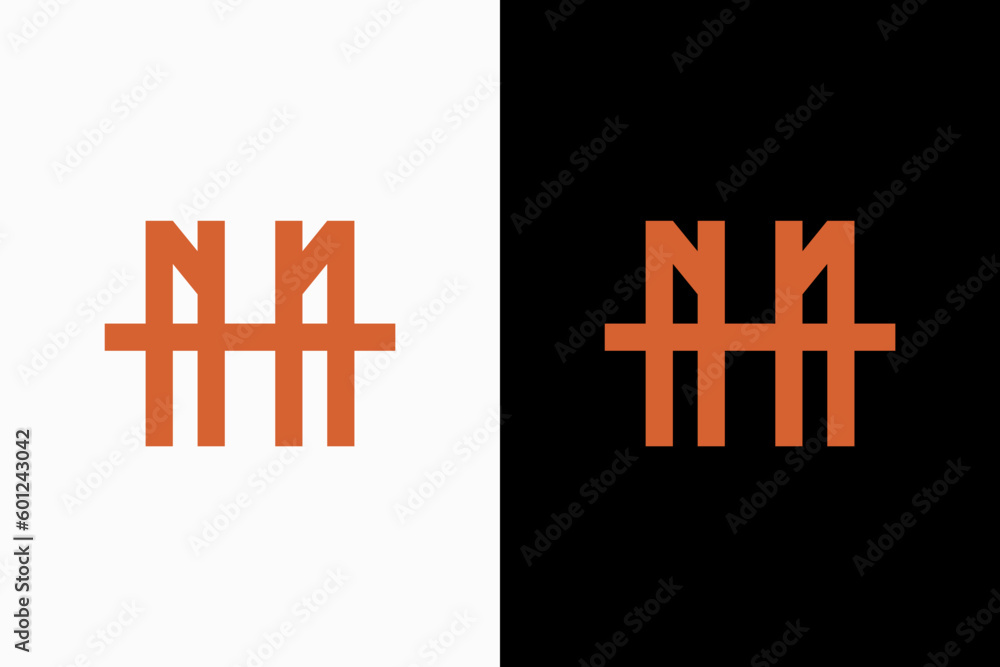 initial letter hm logo vector premium design Stock Vector | Adobe Stock