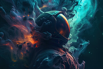 Wall Mural - astronaut of passion