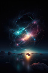 Wall Mural - energy of fractal realms