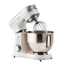 Kitchen mixer isolated on a white background.
