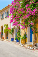  Street in Kefalonia, Greece