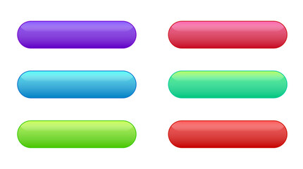 set of colorful buttons