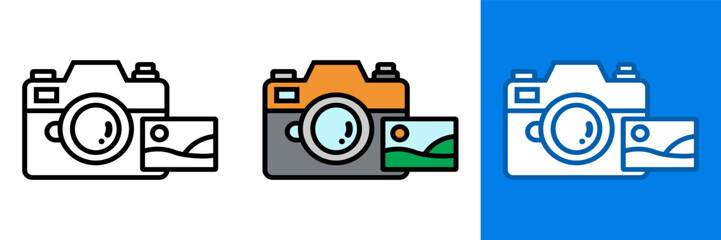 Camera Icon, the camera icon represents the power of technology to capture and preserve moments from our lives.