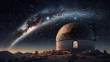 Fototapeta Londyn - observatory astronomical dome