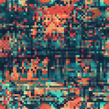 Captivating Illustration Of A Graphical Pattern Generated With AI Art