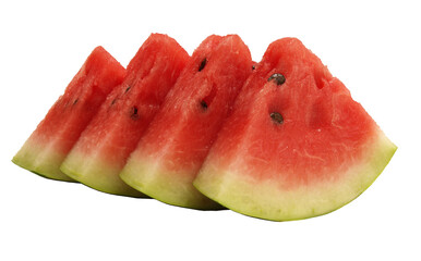 Wall Mural - Slice of watermelon isolated