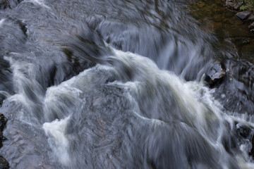 Wall Mural - Stream Cascading over rocks