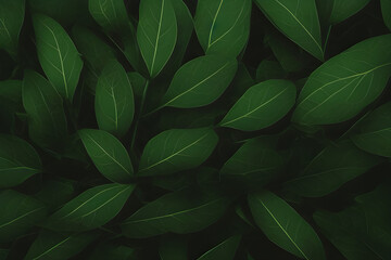  Green leaves background