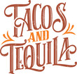 Tacos and Tequila Custom Text Banner
