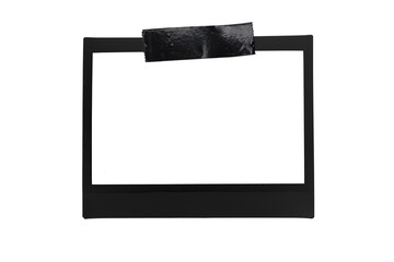 Canvas Print - polaroid frame isolated texture film  border instant