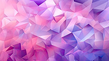 Luminous Lilac: A Subtle Abstract Background With Delicate Pink And Purple Triangles, Squares, And Stripes