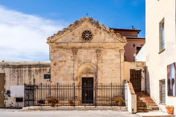 Poster - The façade of the church of Saint Anne in the Cittadella (