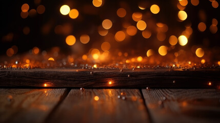Fototapete - background with beautiful light cicles. generative ai.