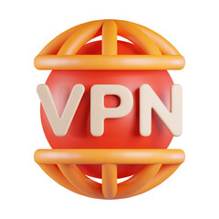 Wall Mural - VPN 3D Icon