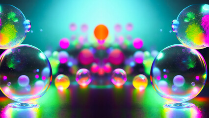 Colorful bubbles background, colorful water bubbles background, abstract background with bubbles