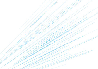 Wall Mural - Blue minimal lines abstract futuristic tech background. Vector digital art design