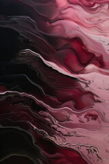 Wall Mural - a dynamic mix of black and purple forms an abstract paint texture. this design, reminiscent of a swi