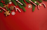 Fototapeta Konie - christmas ornaments, decoration, cookies, with generative ai