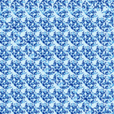 Fototapeta  - Geometry repeat pattern with texture cyan blue background. Abstract damask indigo blue texture pattern. Geometry modern pattern with textures. 