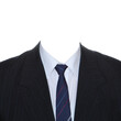 © Сергей Васильченко - Business suit with a shirt and tie on a white background.